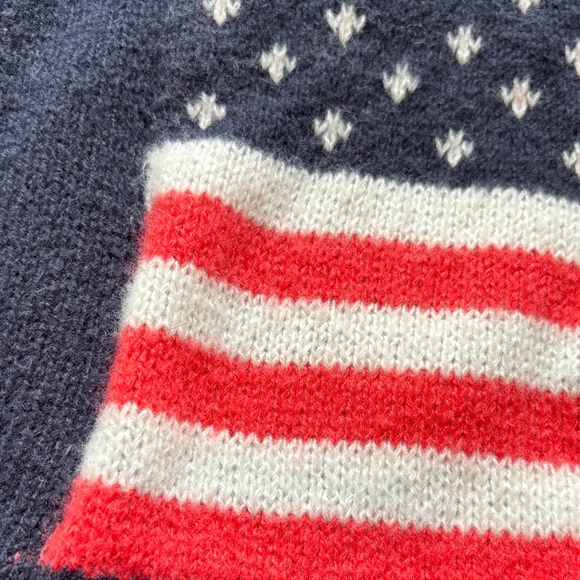 Womens Navy Flag Sweater 🇺🇸 - Picture 3 of 5